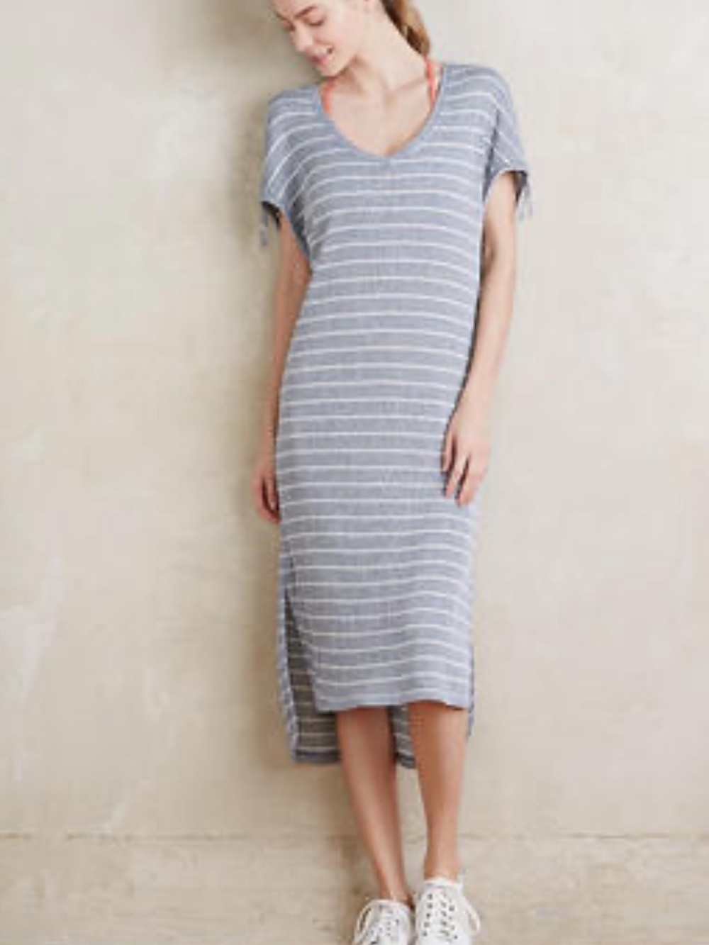 Anthropologie Saturday Sunday Day Dress Maxi, Small Call Out